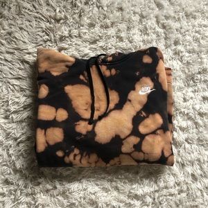tie dye nike hoodie